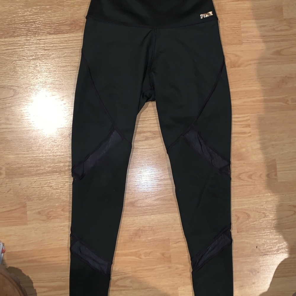 REVERSIBLE like new PINK leggings!